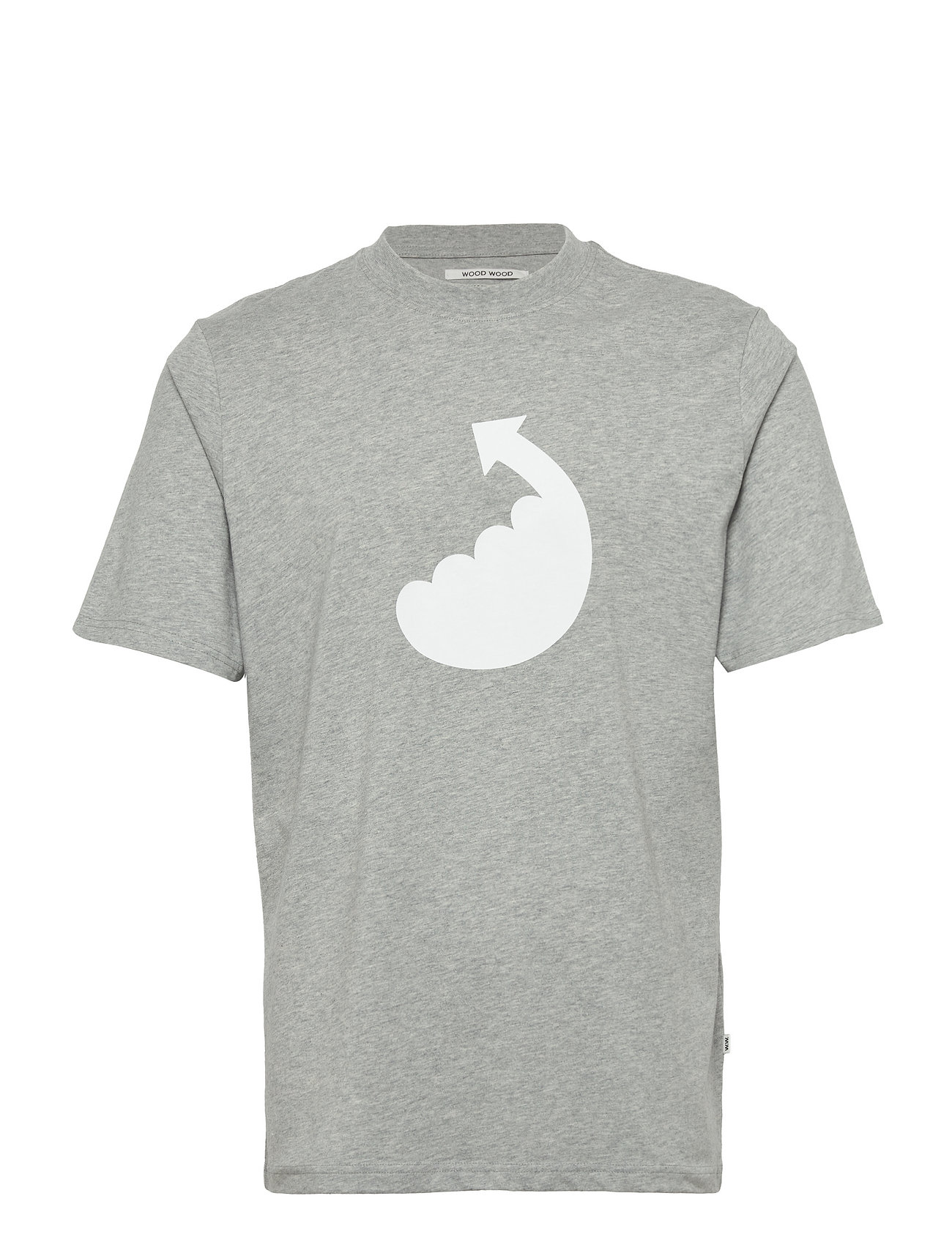 Bobby Bubblearrow T-Shirt Designers T-Kortærmet Skjorte Grey Wood Wood
