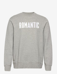 Hugh Romantic sweatshirt - GREY MELANGE
