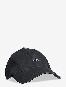 Low profile twill cap - hatter & luer - black