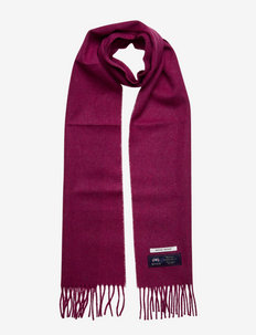 Karlo solid scarf - winter scarves - beetroot