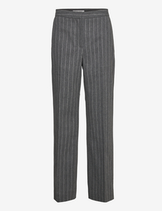 Willow wool trousers - broeken met rechte pijp - charcoal
