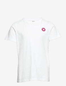 Ola kids SMU T-shirt - ensfarget, kortermet t-skjorte - white