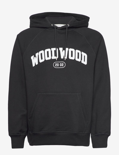 Fred IVY hoodie - bluzy z kapturem - black