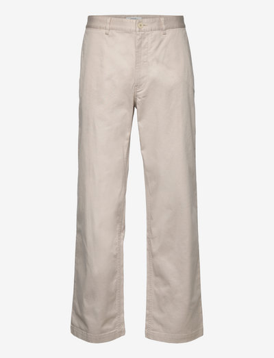 Stefan classic trousers - chino stila bikses - light sand
