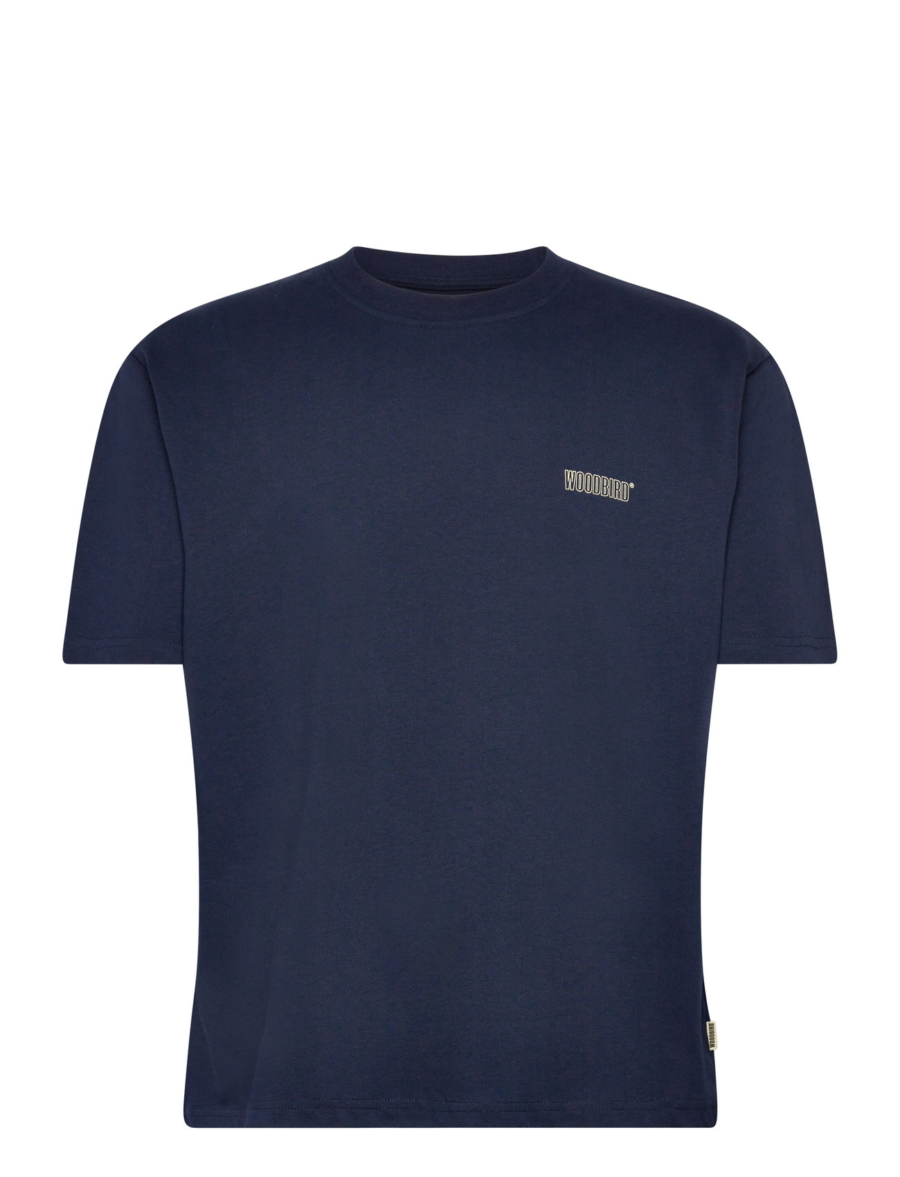 WOODBIRD Wbbaine Fish Tee Navy - XS - Herren