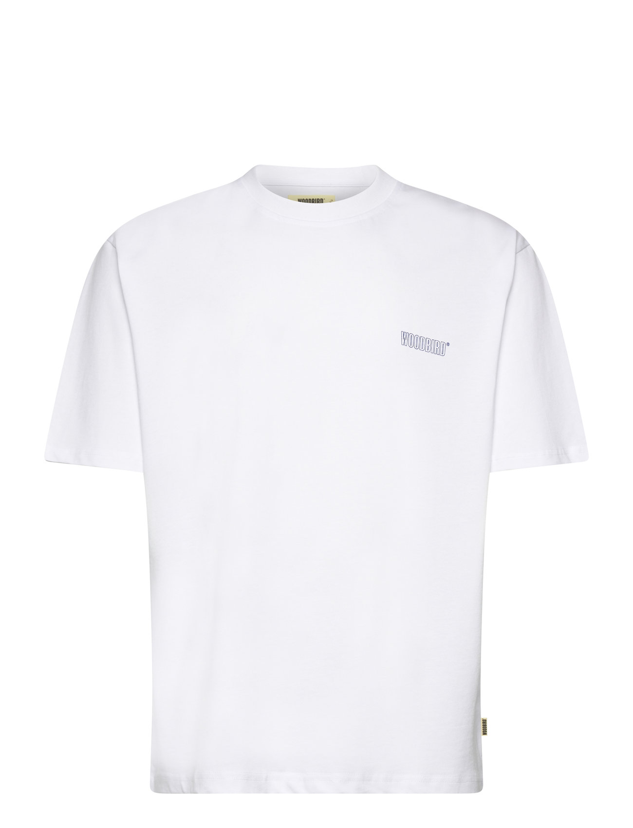 WOODBIRD Wbbaine Fish Tee Weiß - XS - Herren