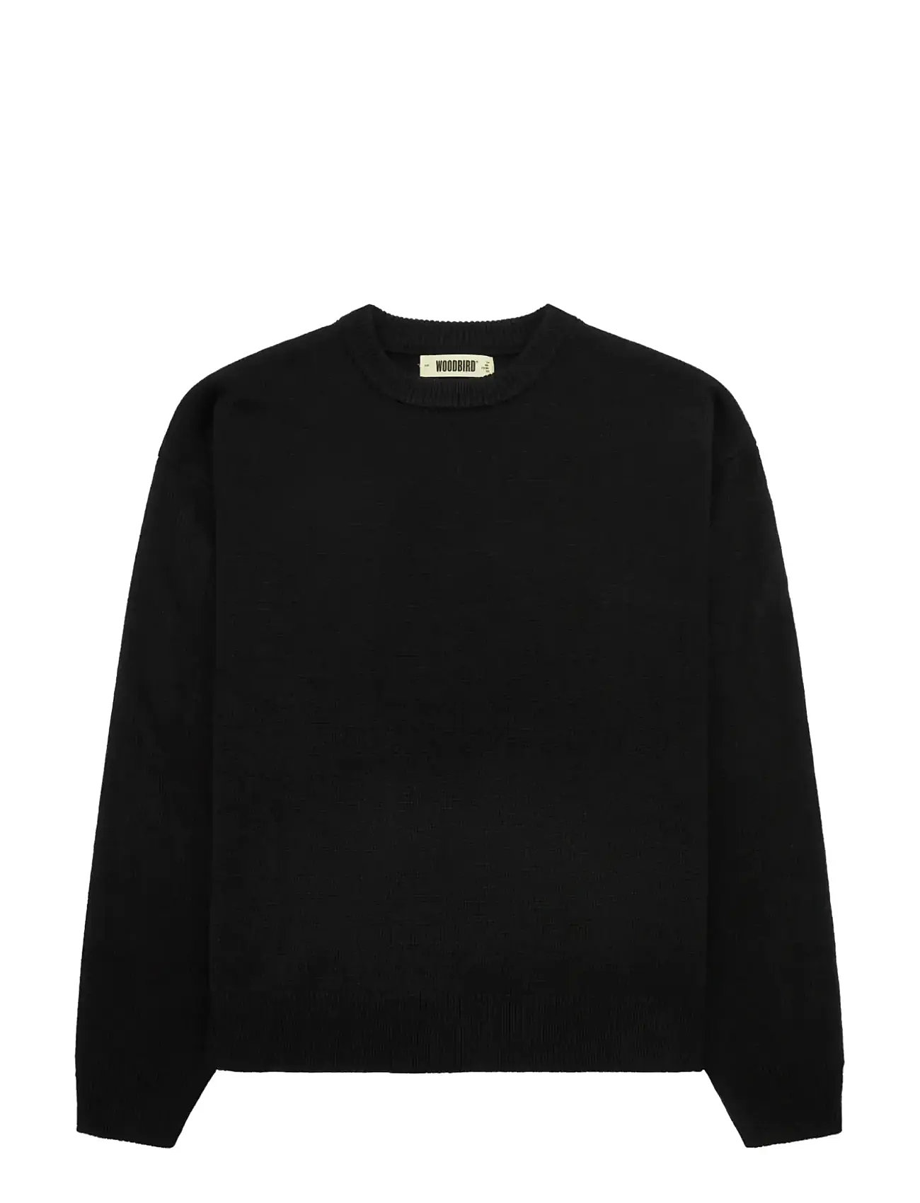 WOODBIRD Wbkurt Base Knit Schwarz - S - Herren