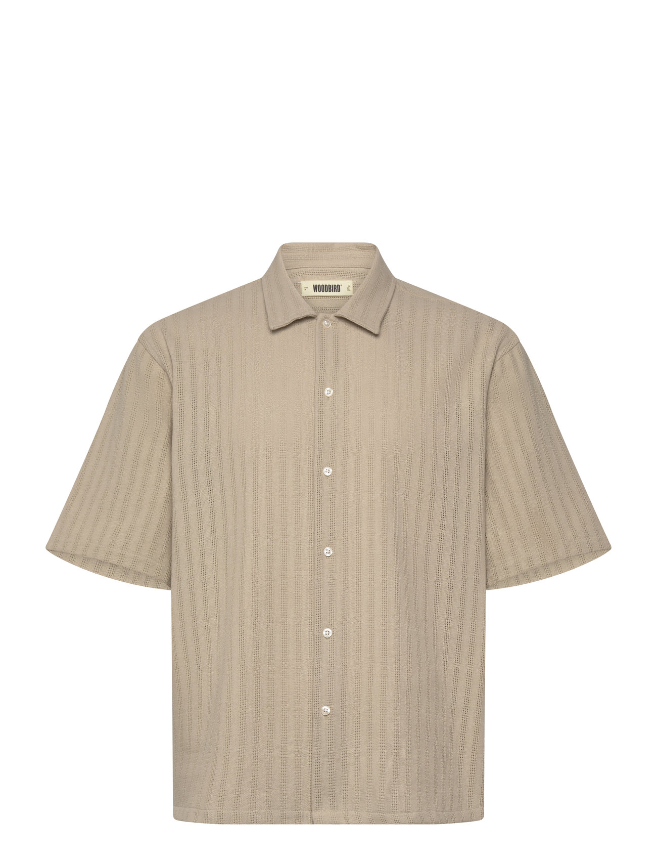 WOODBIRD Wbwang Chuke Shirt Beige - M - Herren