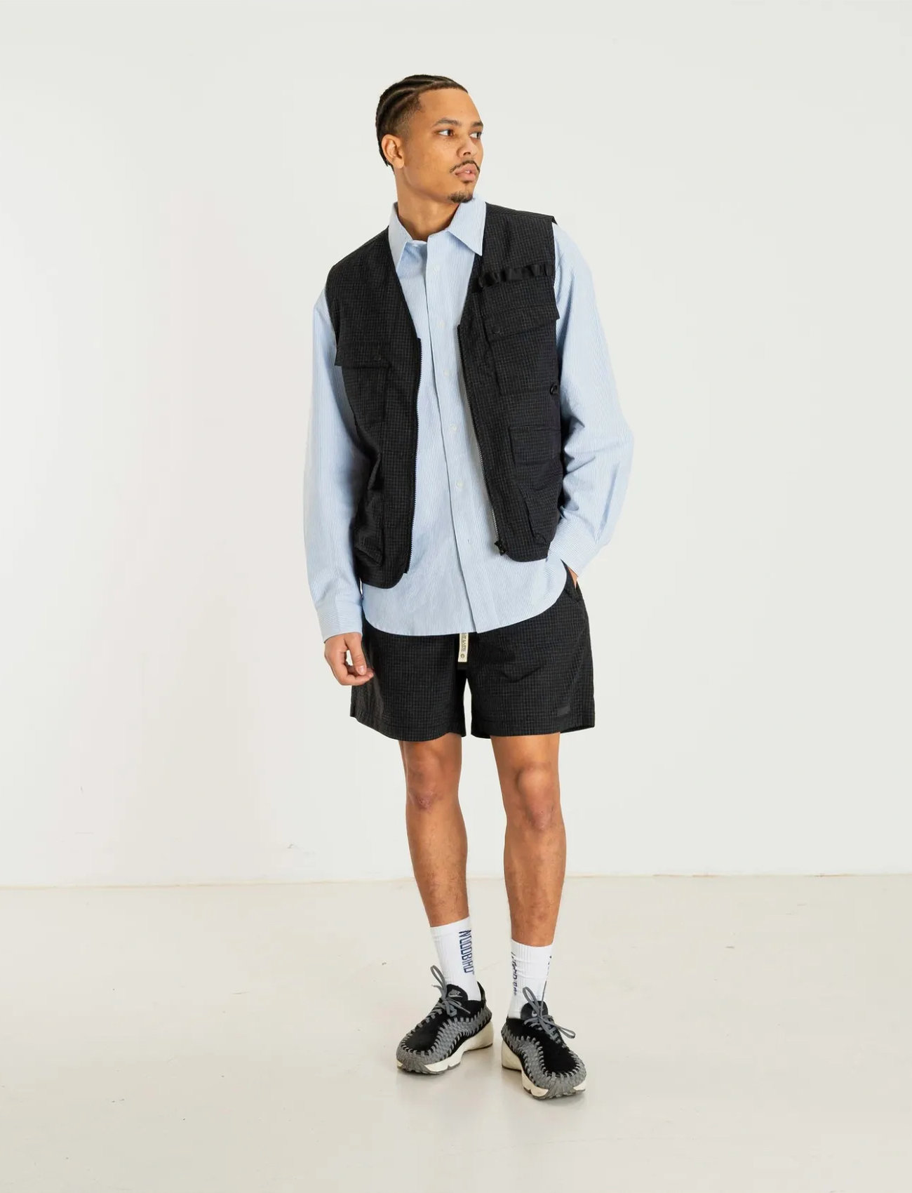 Woodbird Wbdong Tech Vest, S, Black, Overtøj > Veste, Herre