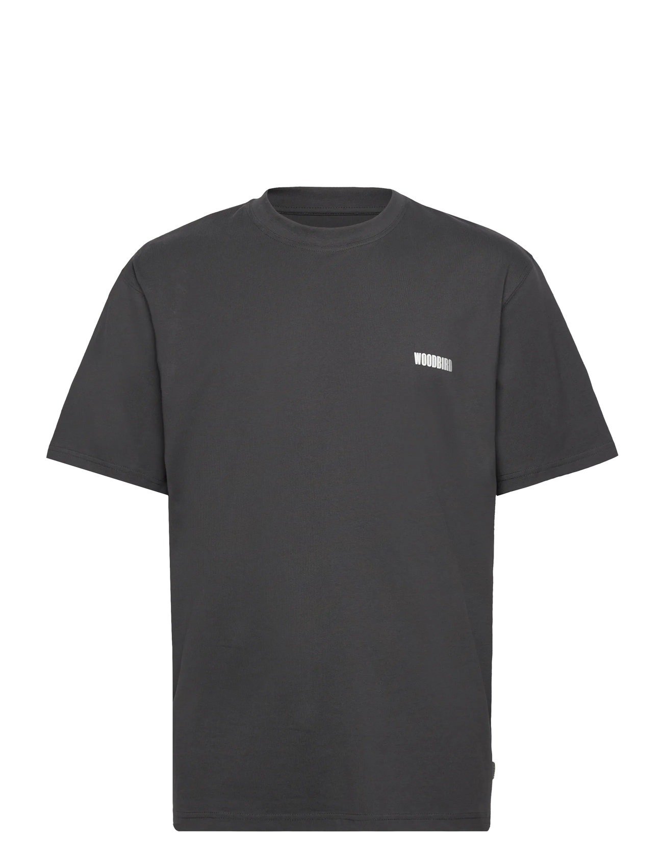 Woodbird Wbbaine Founded Tee, XS, Black, T-Shirts > Kortærmede, Herre