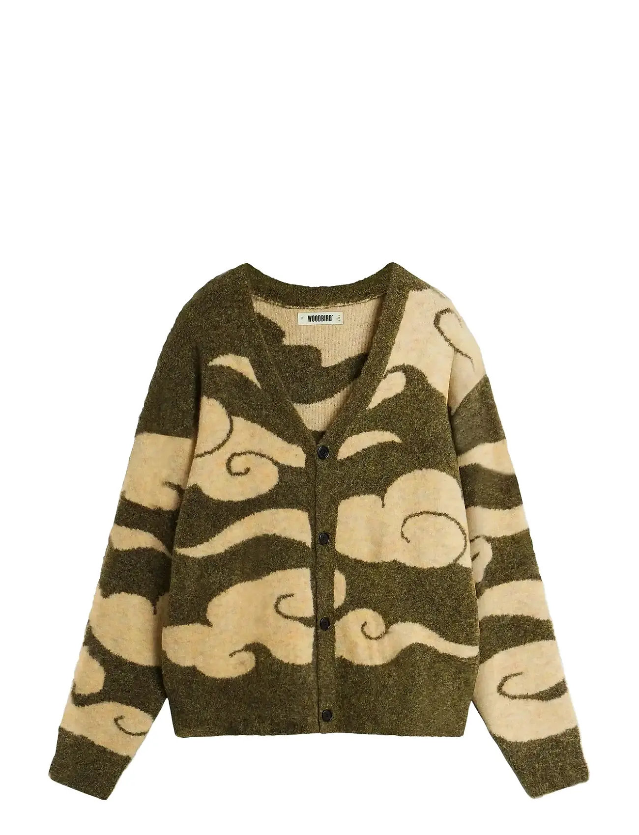 WOODBIRD Wbkoon Cloud Cardigan Khaki - L - Herren