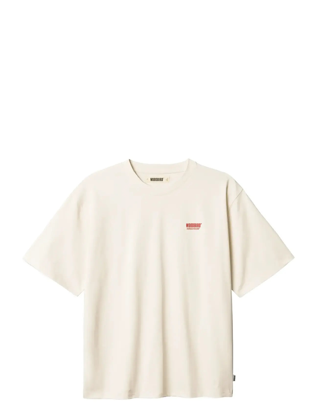 WOODBIRD Wbbaine Soya Tee Cream - M - Herren
