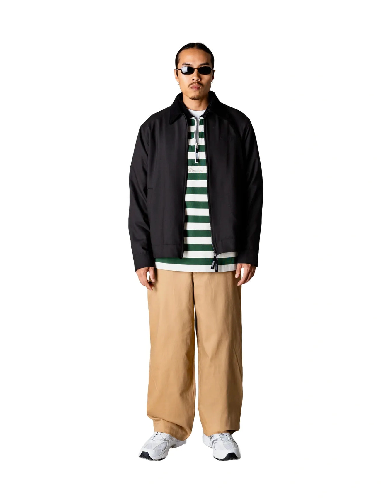Woodbird Wbpon Guan Work Jacket, M, Black, Jakker > Lette Jakker, Herre