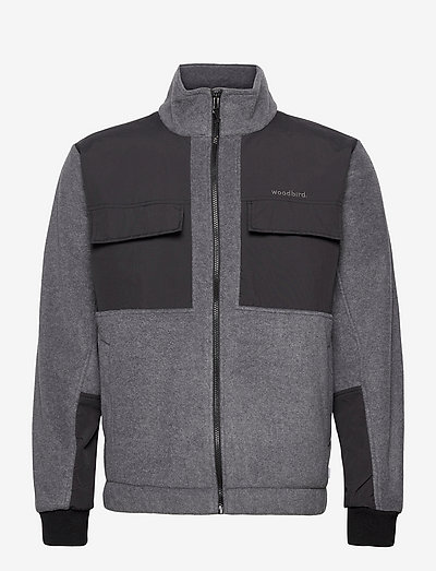 Strukt Zip Fleece - vestes couche intermédiaire - dark grey