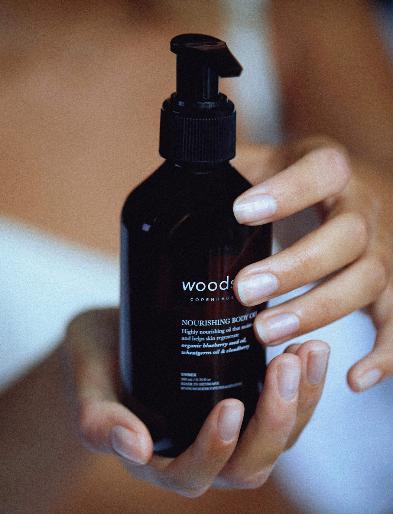 woods_ copenhagen Nourishing Body Oil, 300 ml, Nude, Krop > Kropsolier, Dame