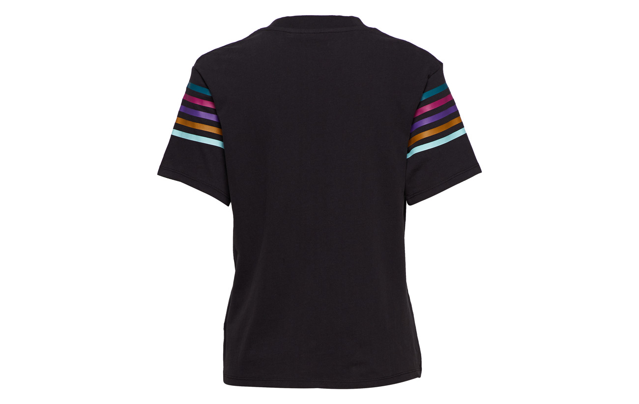 Tee Wrangler Faded Rainbow Black Coton 100 Hxq5RA