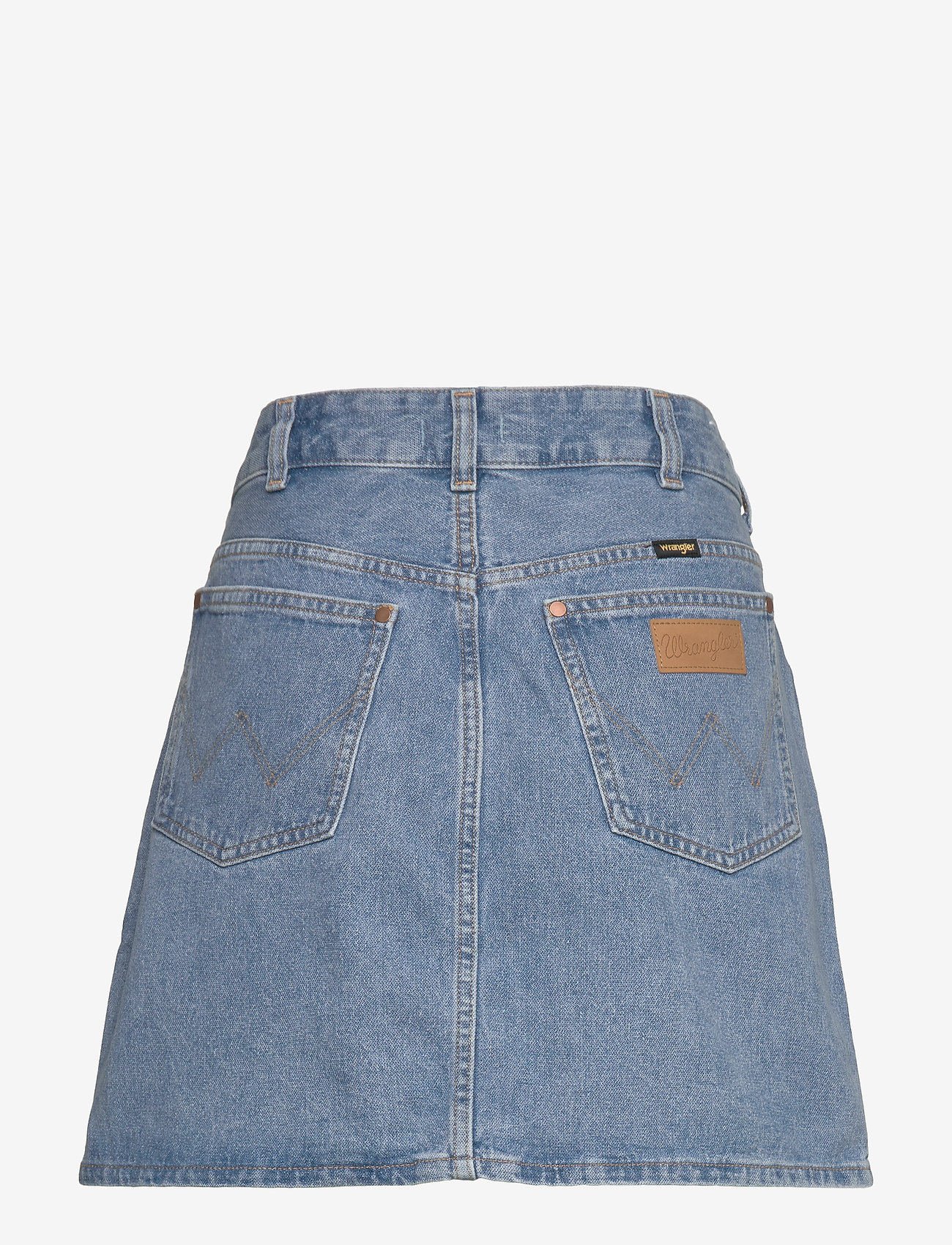 wrangler denim skirt