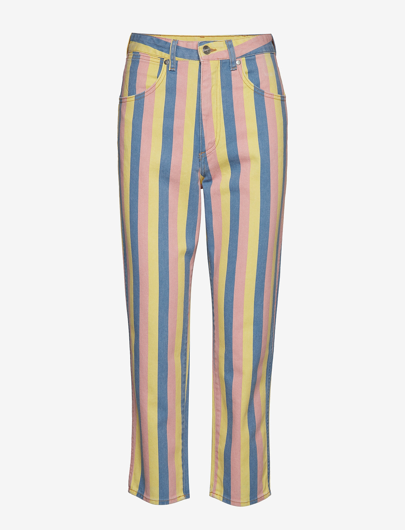 striped wrangler jeans