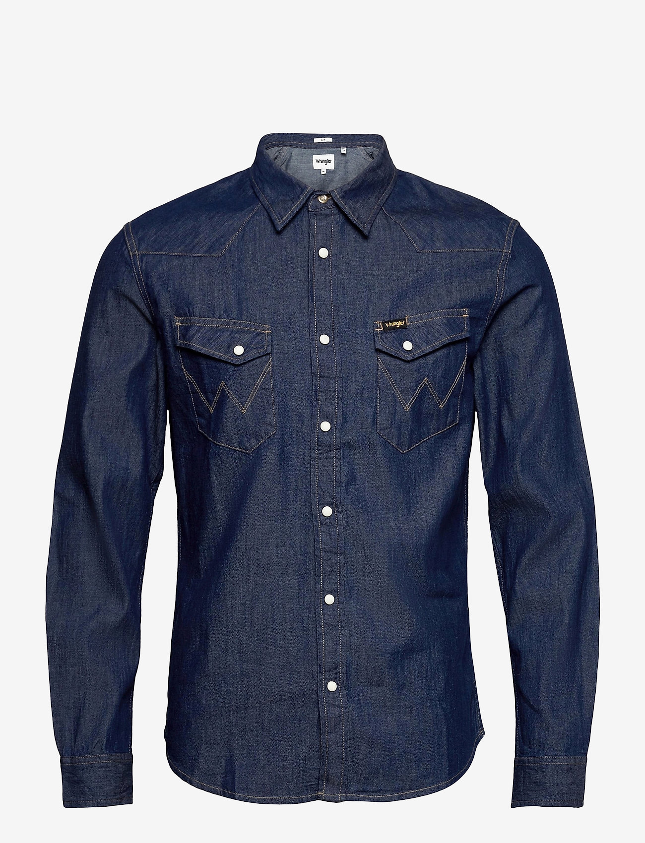 Wrangler Ls Western Shirt (Dark Stone) - 50.96 € | Boozt.com