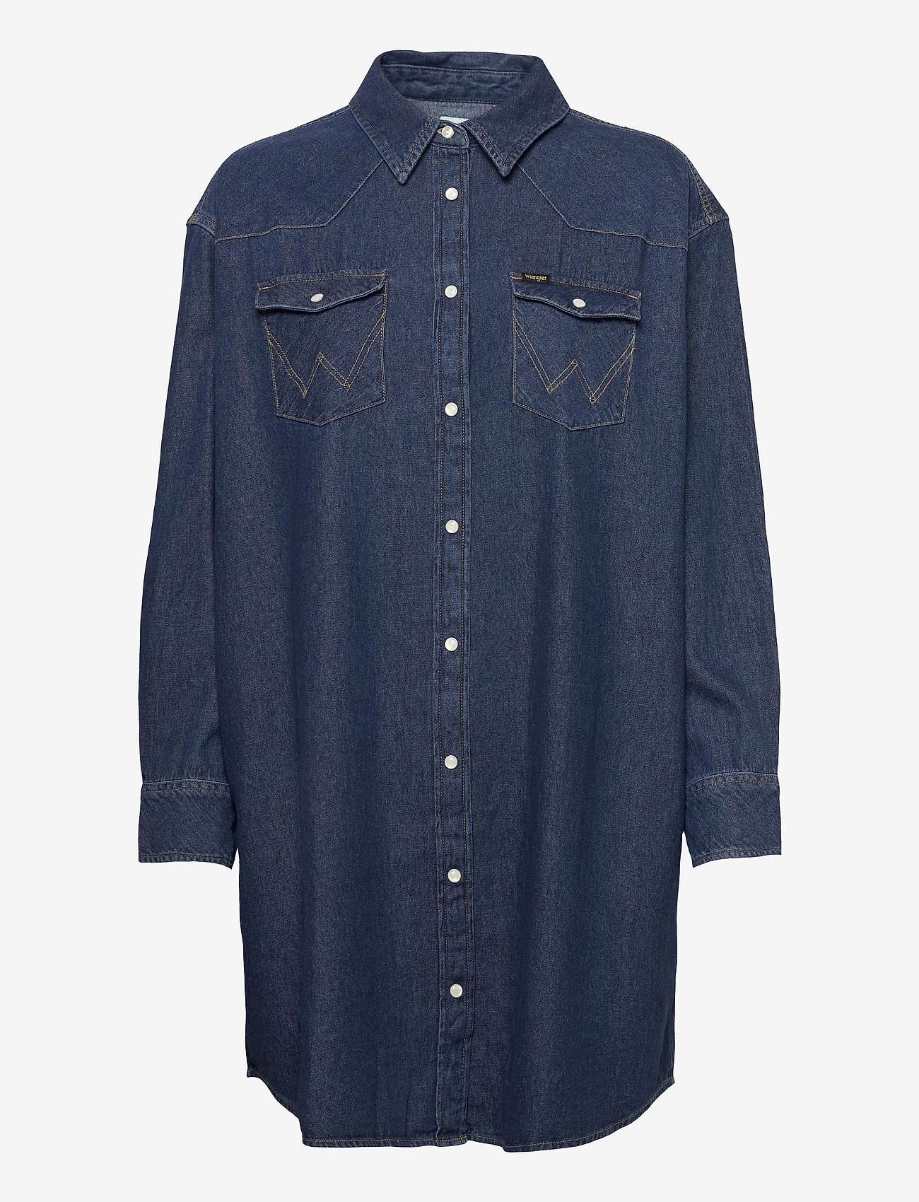 wrangler denim western dress