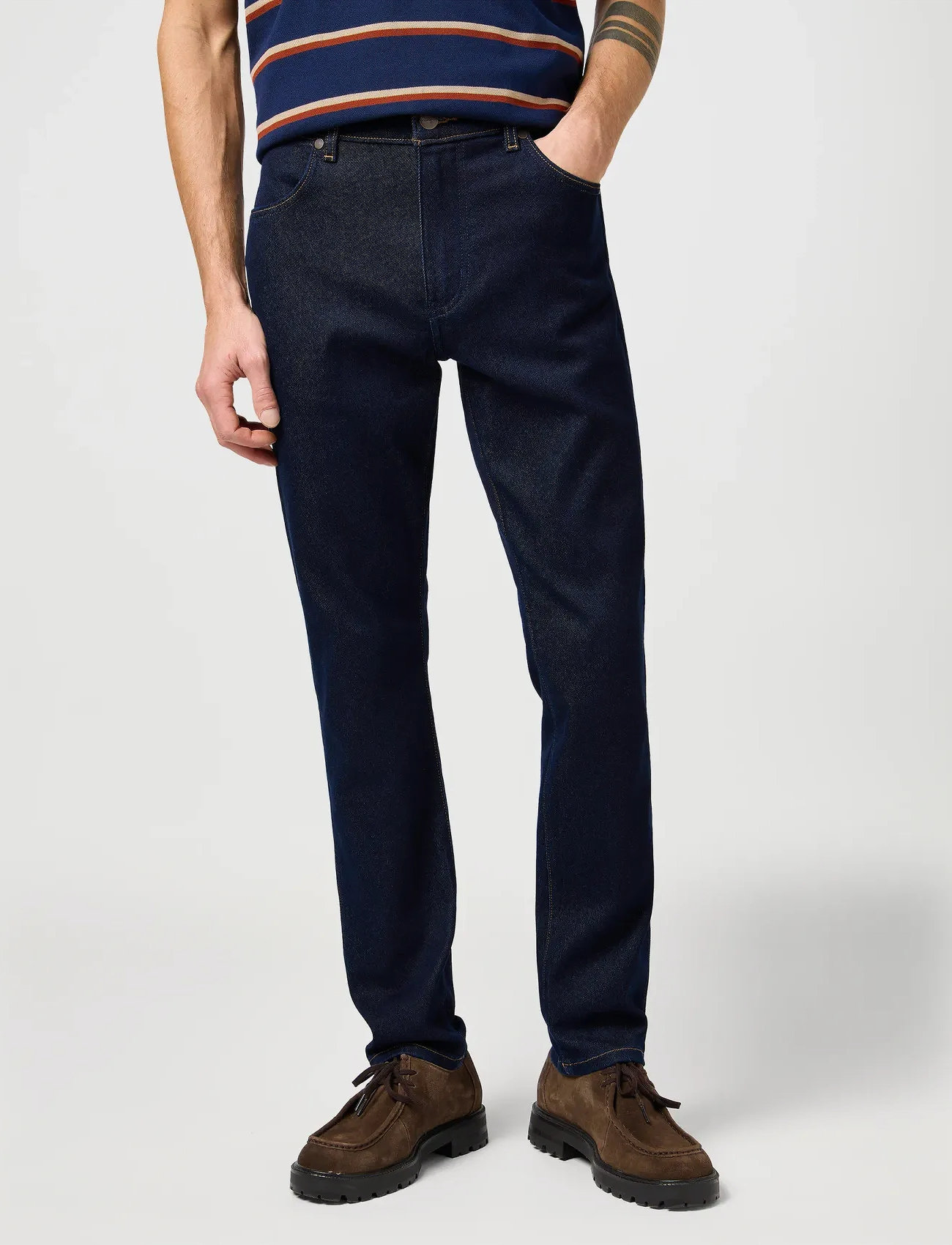 Wrangler Larston, 31 x 30, Black, Jeans > Almindelige, Herre