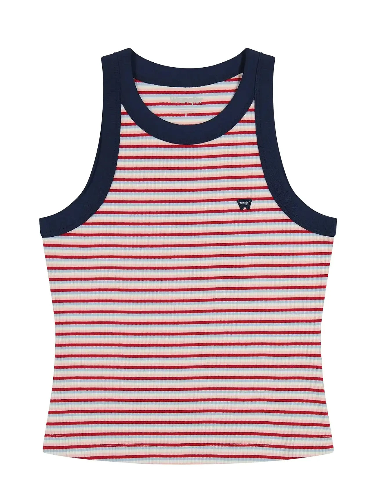WRANGLER Ringer Tank Patterned - XS - Damen