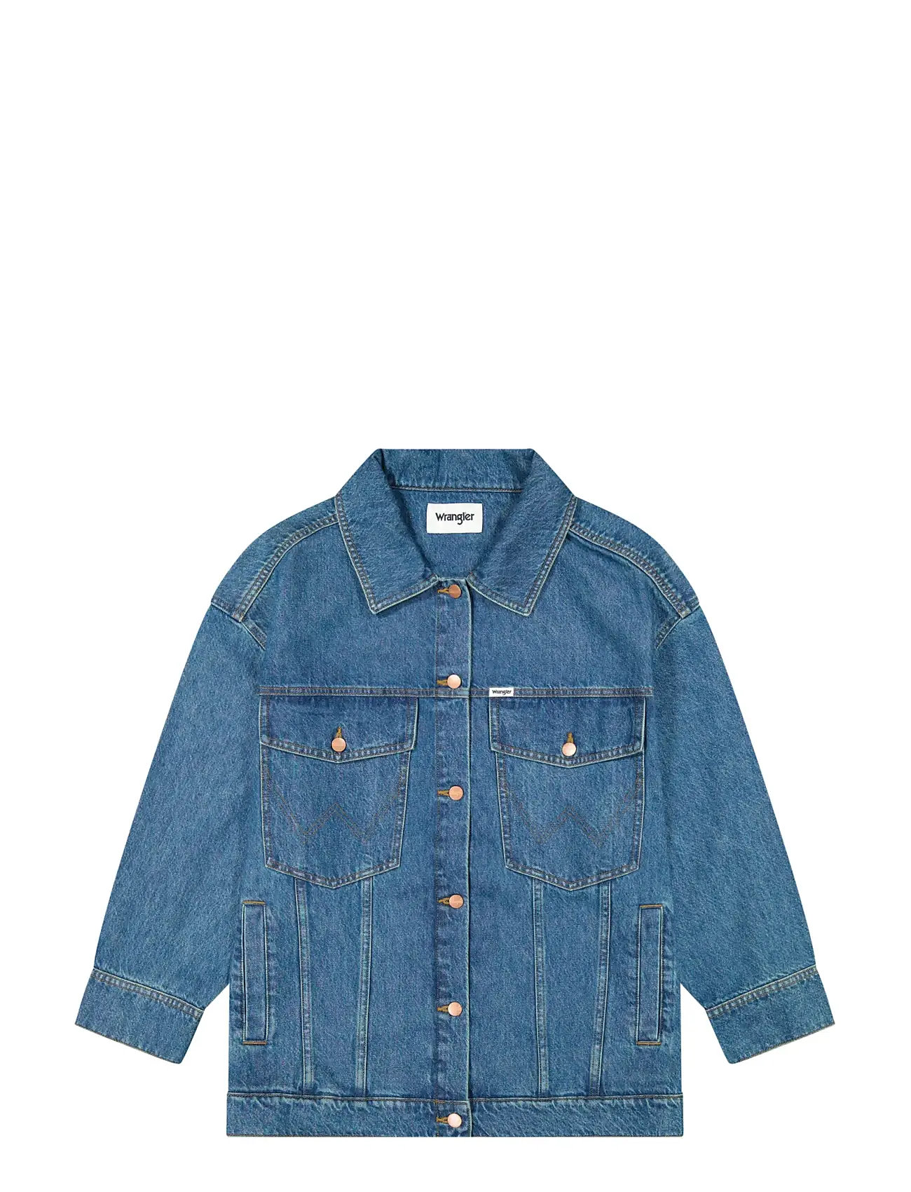WRANGLER Mega Trucker Blau - XS - Damen