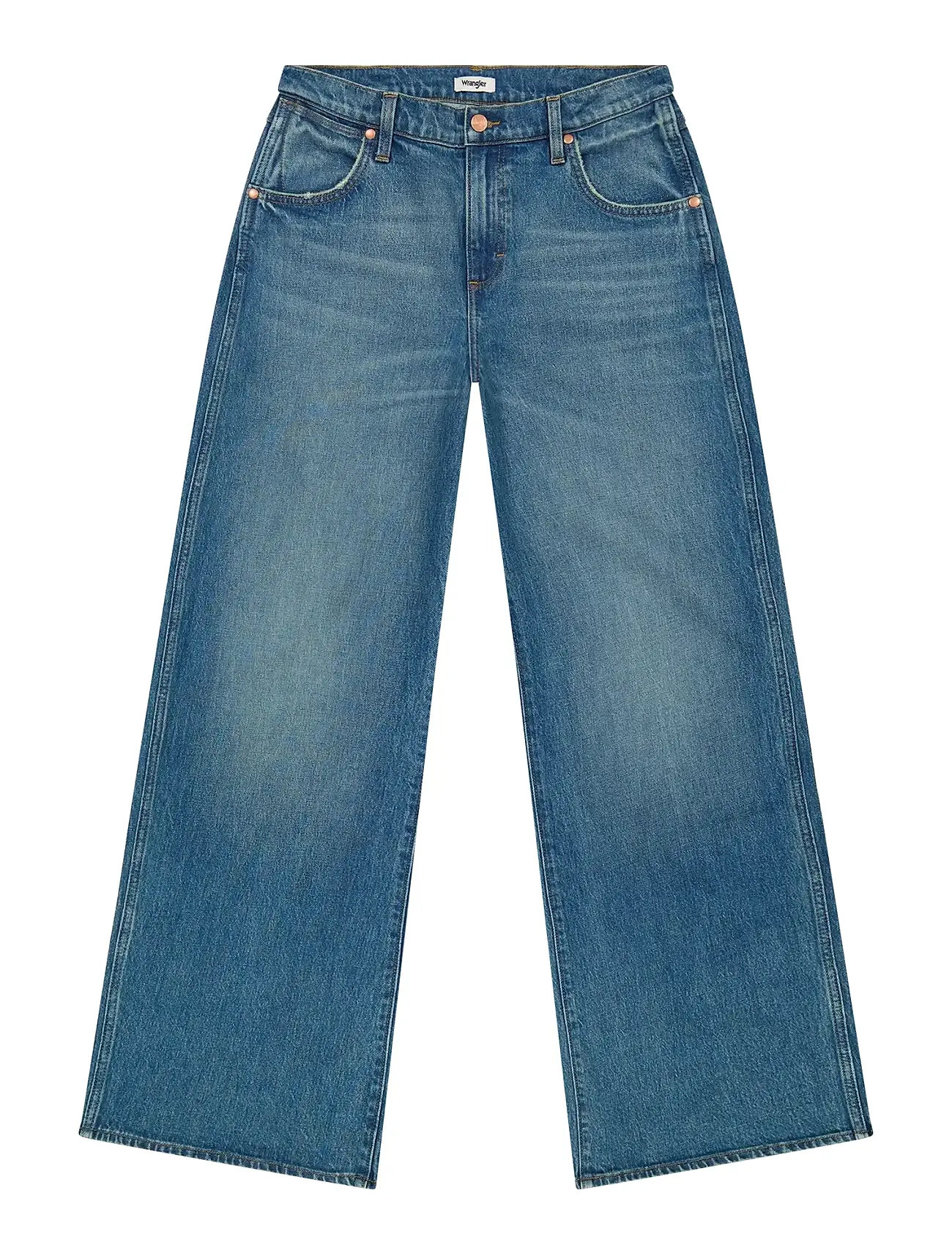WRANGLER Low Rise Big Baggy Blau - 30x30 - Damen