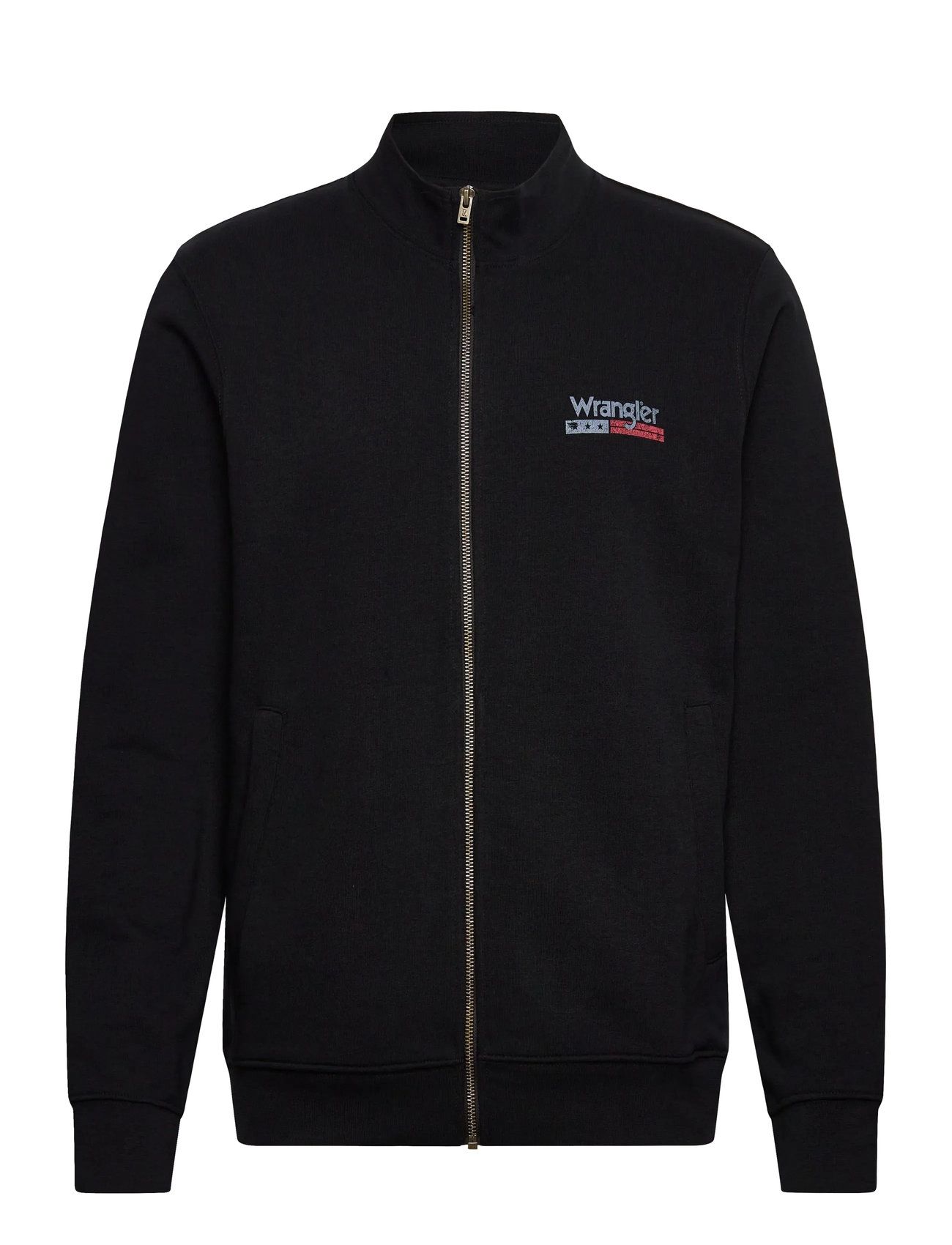 WRANGLER Funnel Neck Zip Schwarz - L - Herren