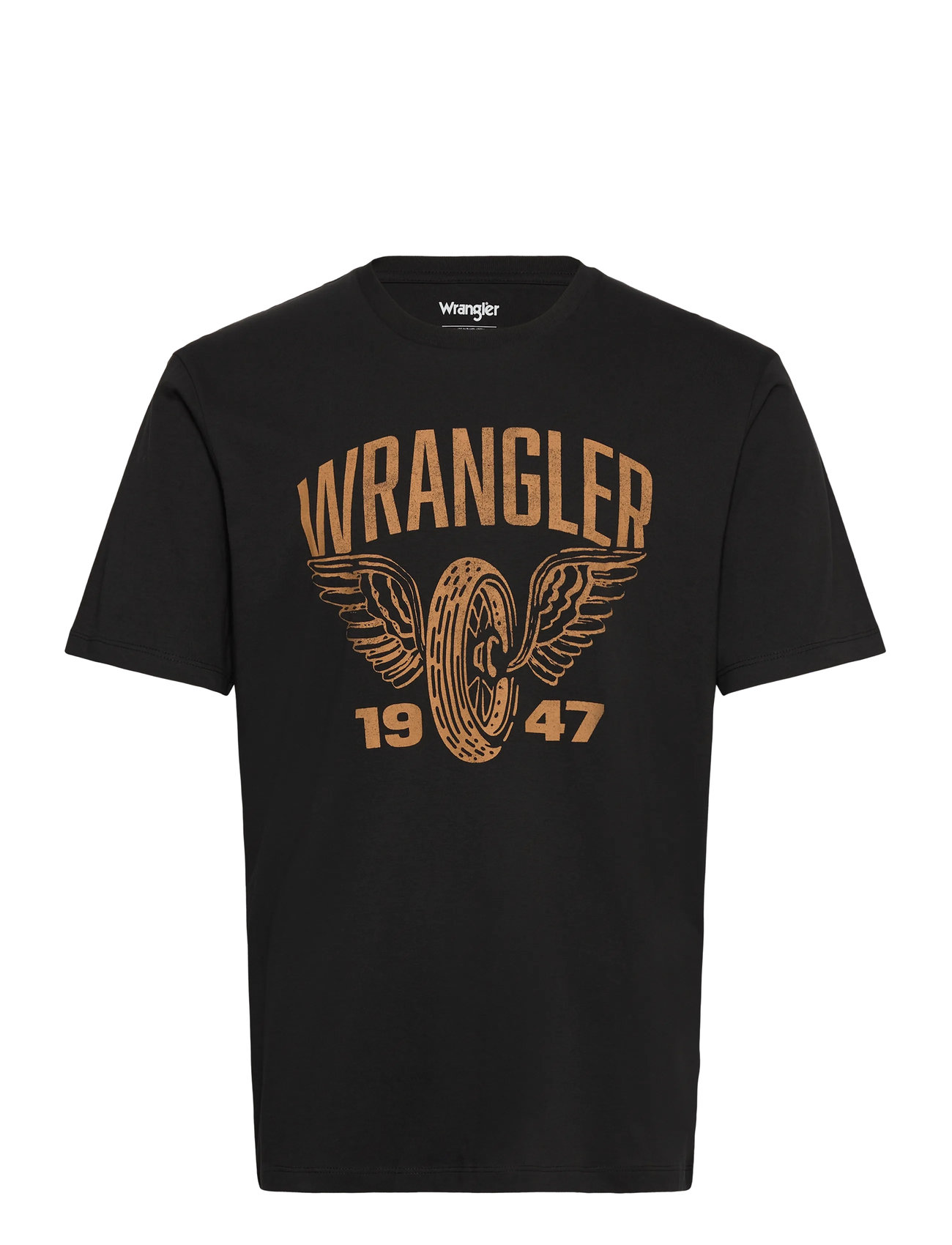 WRANGLER Americana Tee Schwarz - S - Herren