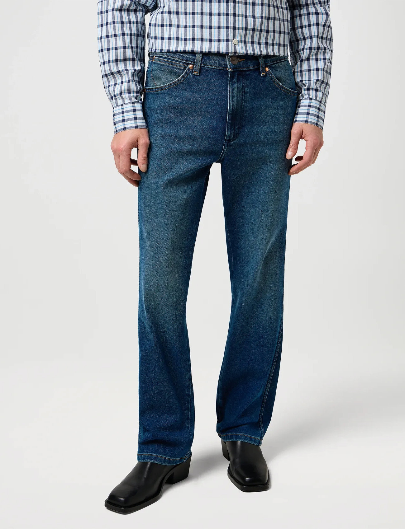 Wrangler Wrancher, 29 x 32, Blue, Jeans > Almindelige, Herre