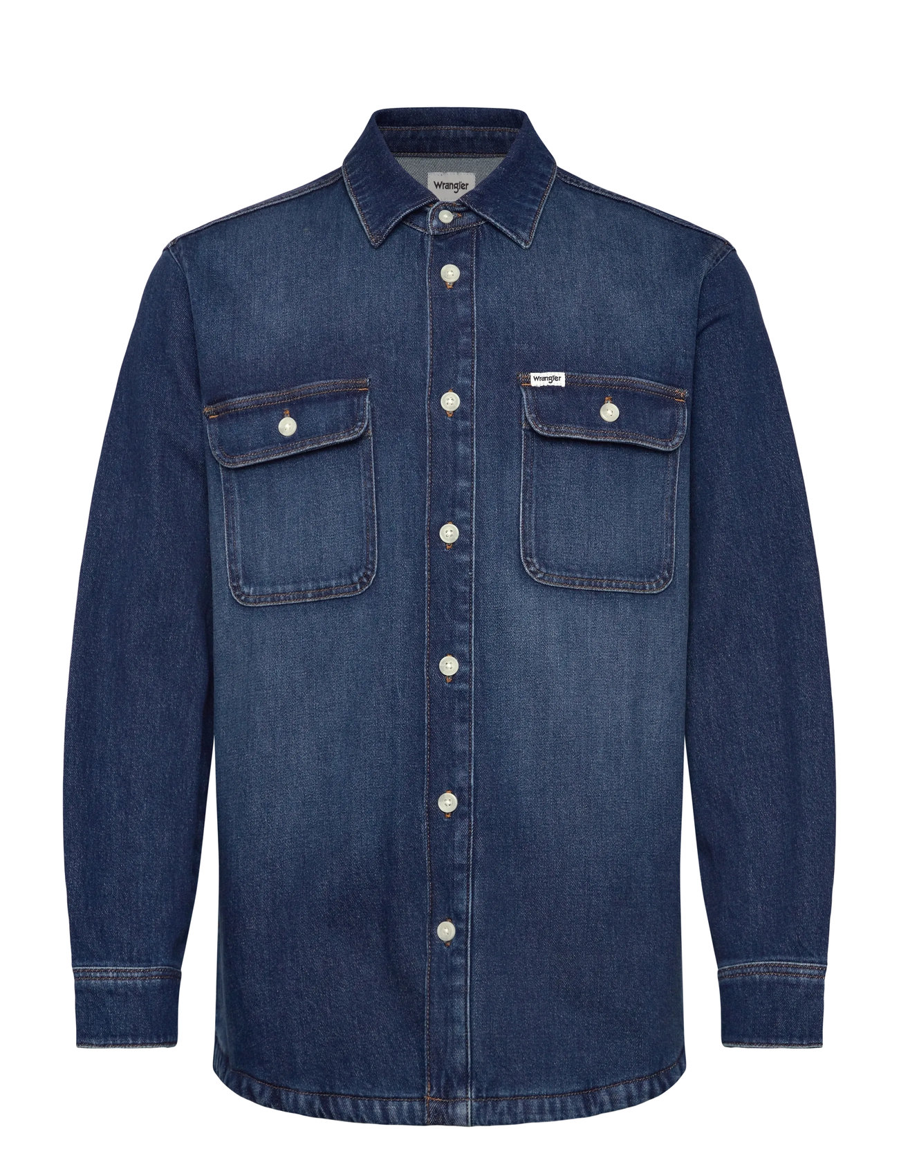 WRANGLER Overshirt Blau - M - Herren