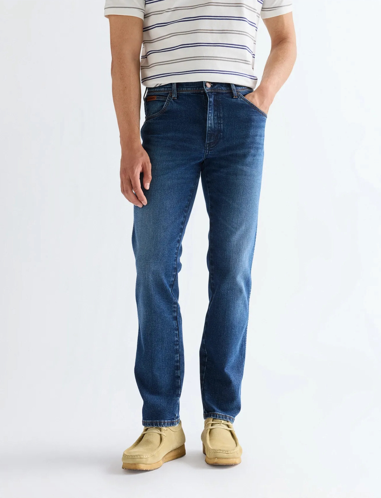 Wrangler Texas, 36 x 32, Blue, Jeans > Almindelige, Herre