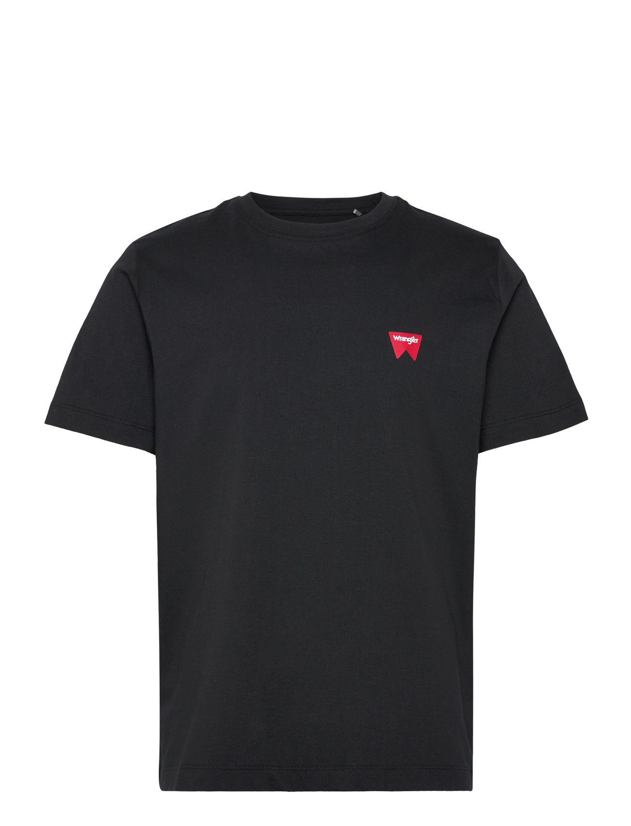 WRANGLER Sign Off Tee Schwarz - L - Herren