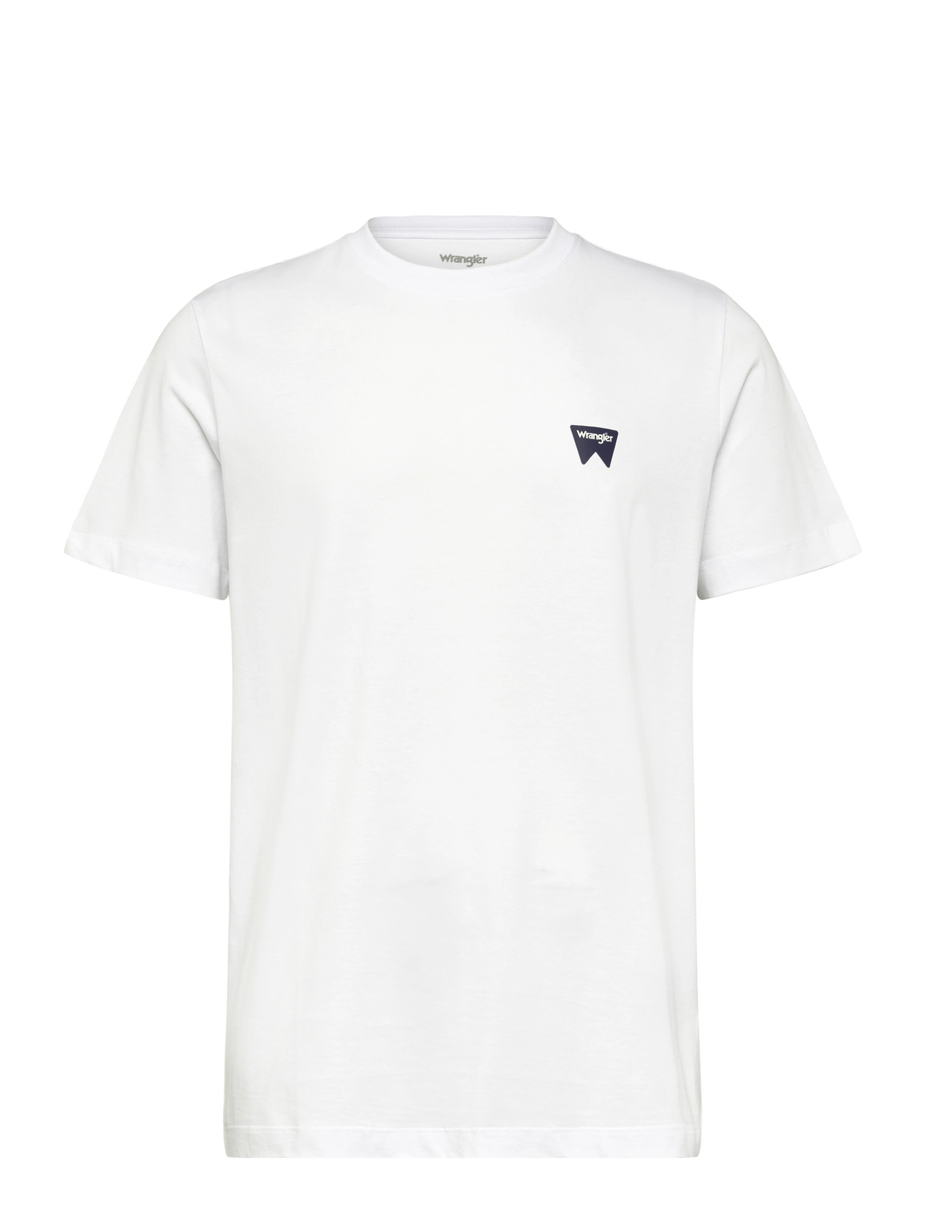 WRANGLER Sign Off Tee Weiß - S - Herren