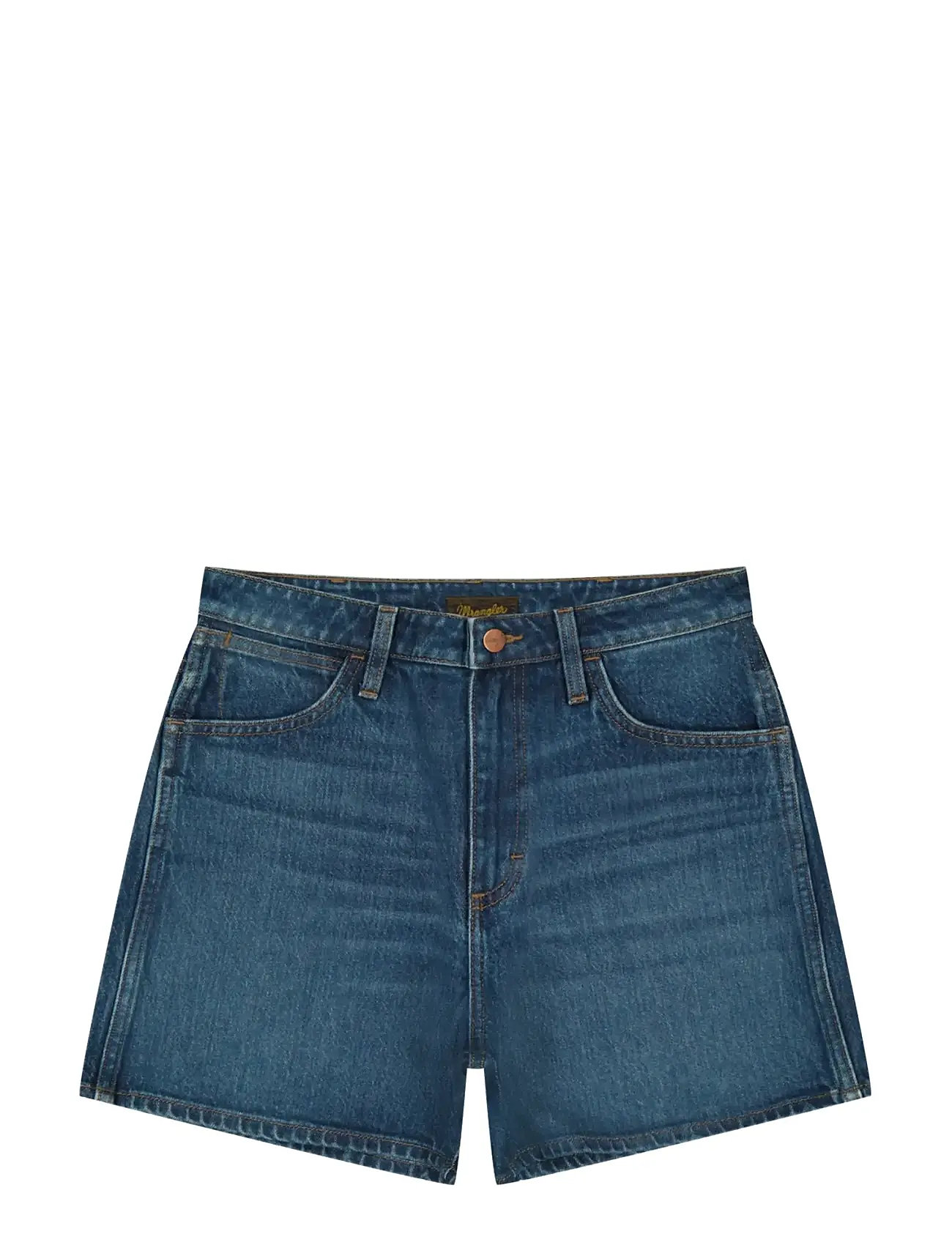 WRANGLER Cowboy Kurz 5 Inch Blau - 30x00 - Damen