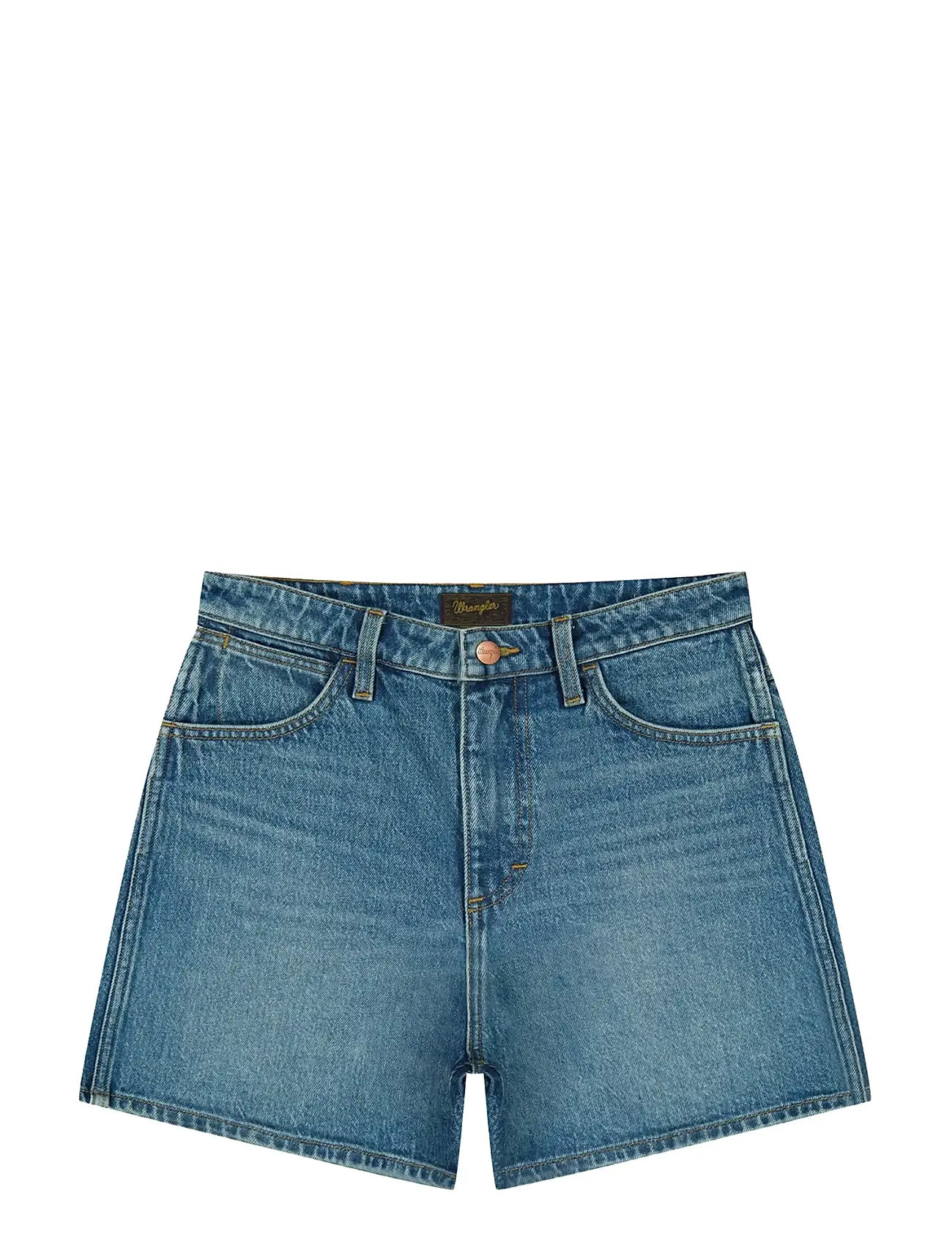 WRANGLER Cowboy Kurz 5 Inch Blau - 30x00 - Damen