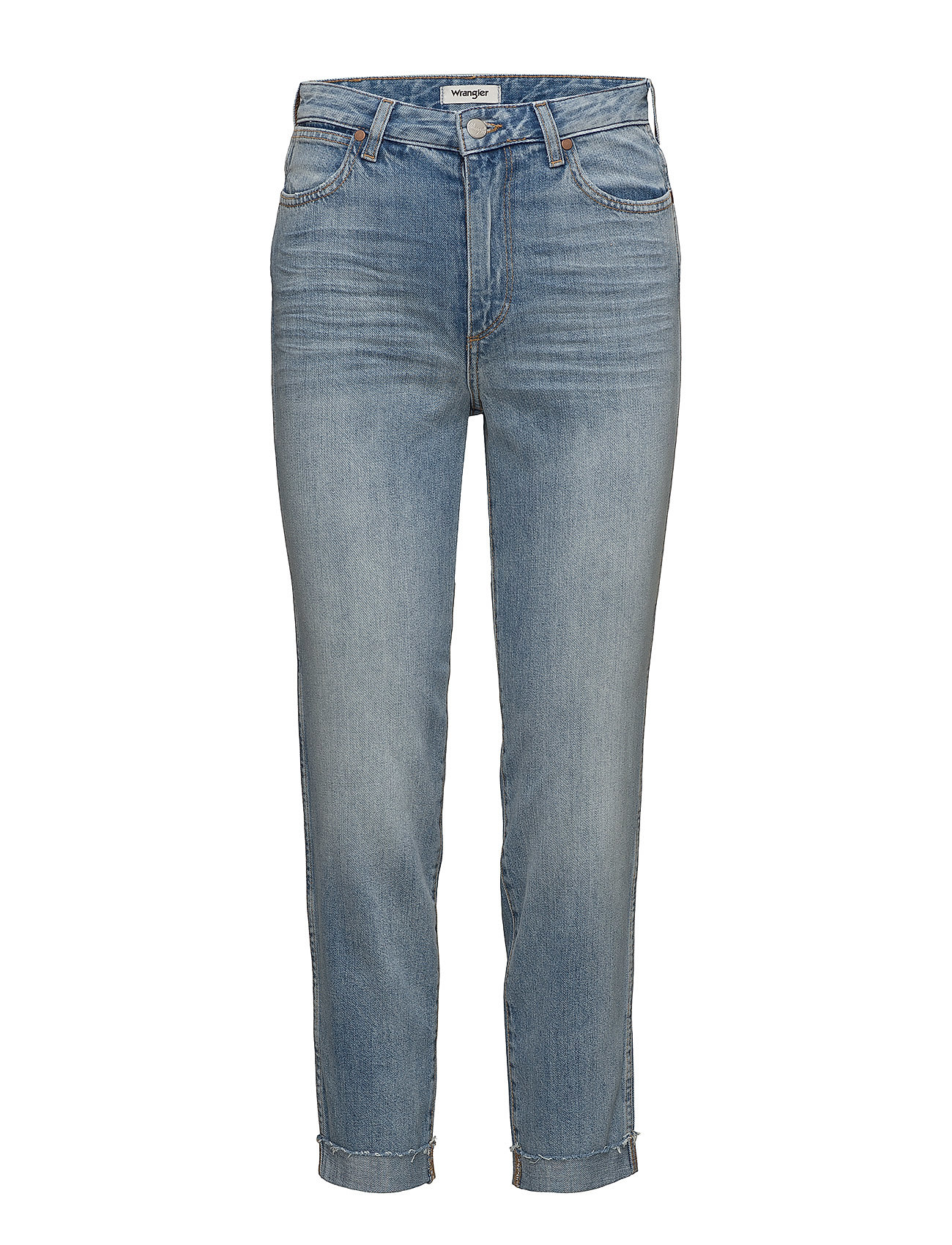 Retro Slim Rechte Jeans Blauw Wrangler wrangler kopen in de aanbieding Retro Slim Rechte Jeans Blauw Wrangler wrangler kopen in de aanbieding