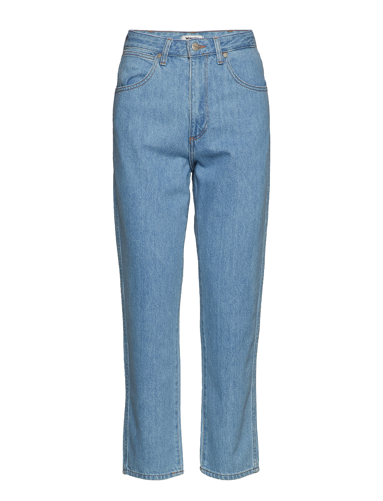 Mom Jeans Boyfriend Blauw Wrangler wrangler kopen in de aanbieding Mom Jeans Boyfriend Blauw Wrangler wrangler kopen in de aanbieding