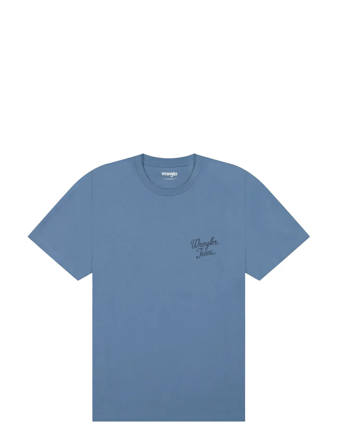 WRANGLER Logo Tee Blau - Sx00 - Herren