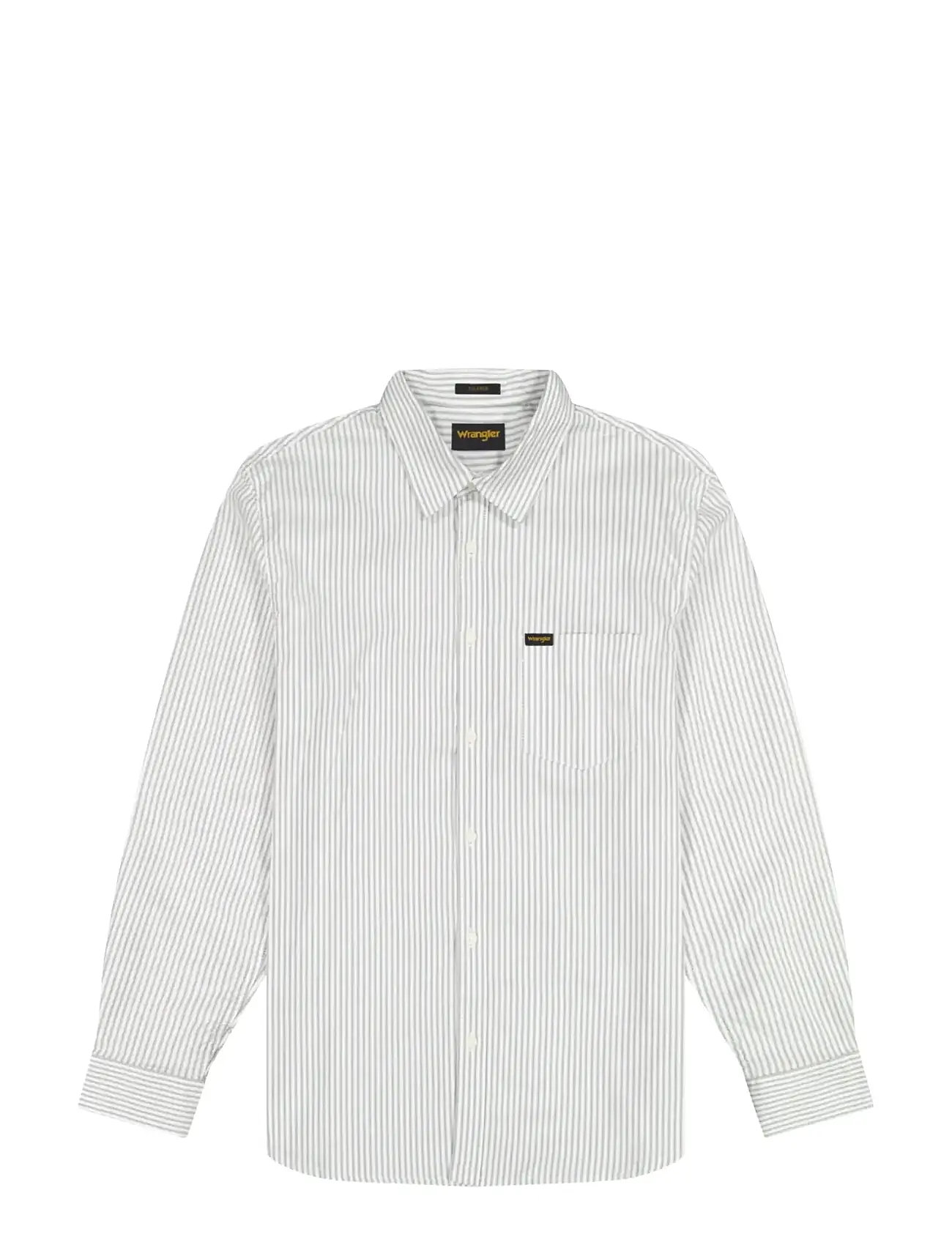 WRANGLER 1 Pkt Shirt Patterned - Lx00 - Herren