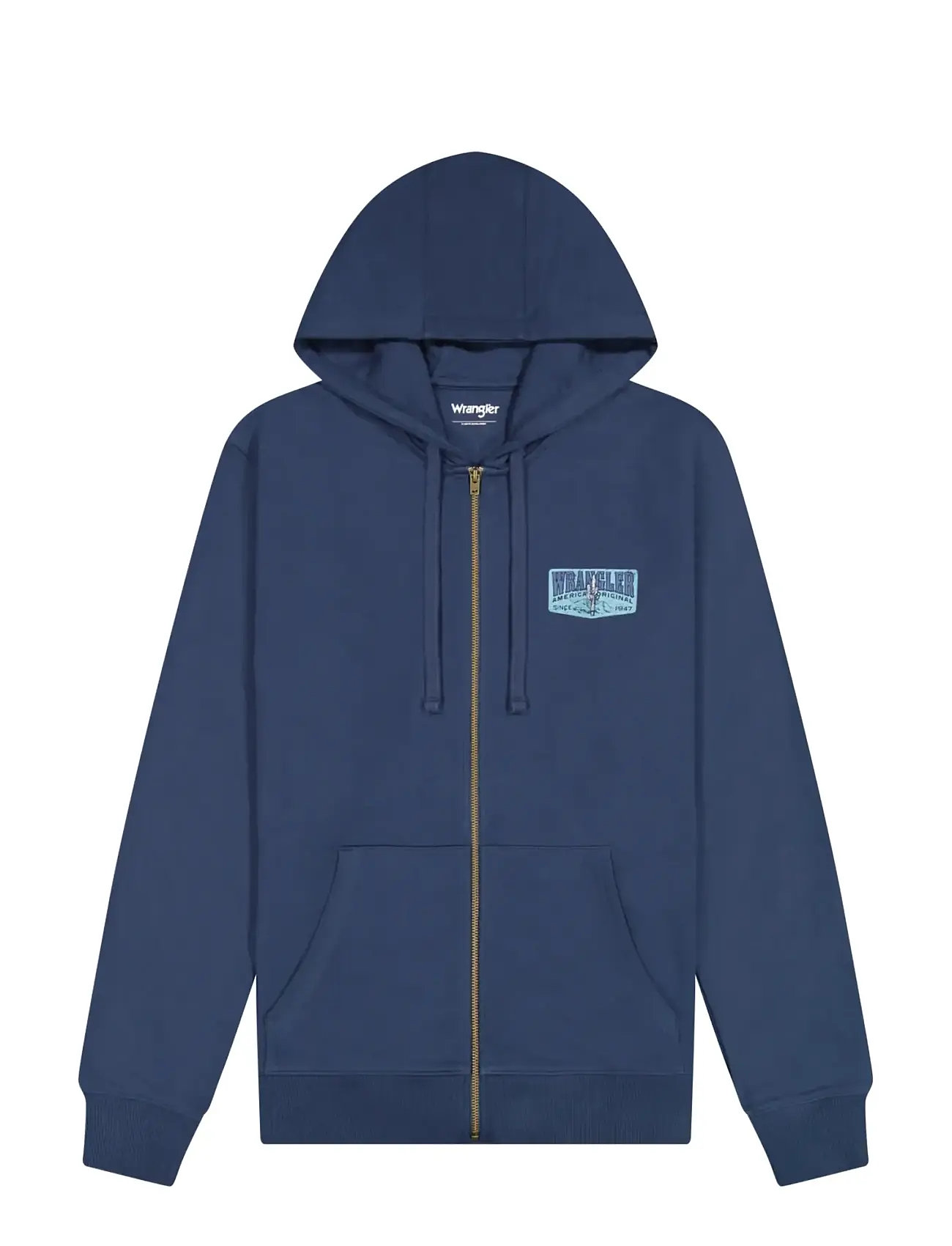 WRANGLER Graphic Zip Hoodie Navy - XLx00 - Herren