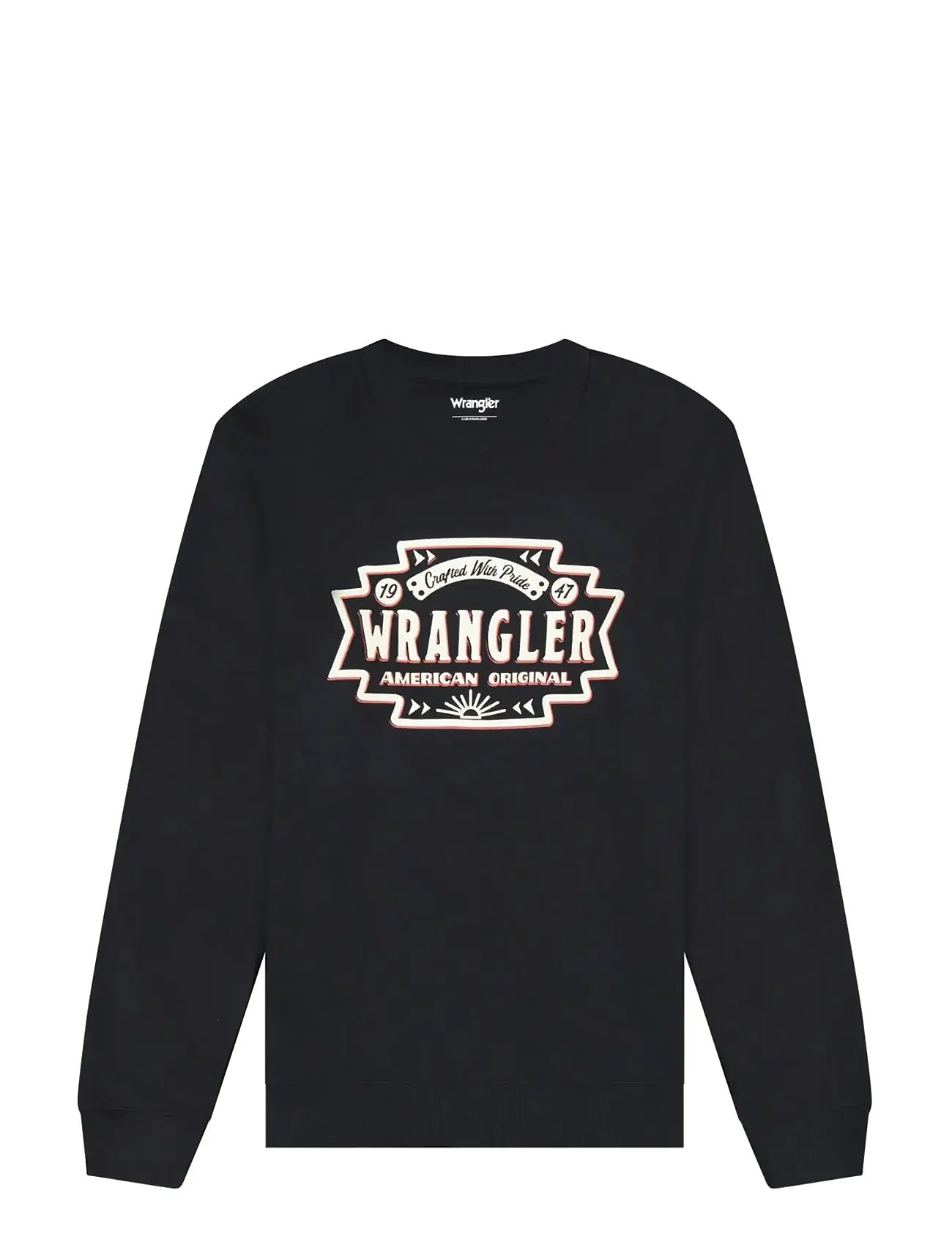 WRANGLER Americana Crew Schwarz - Sx00 - Herren