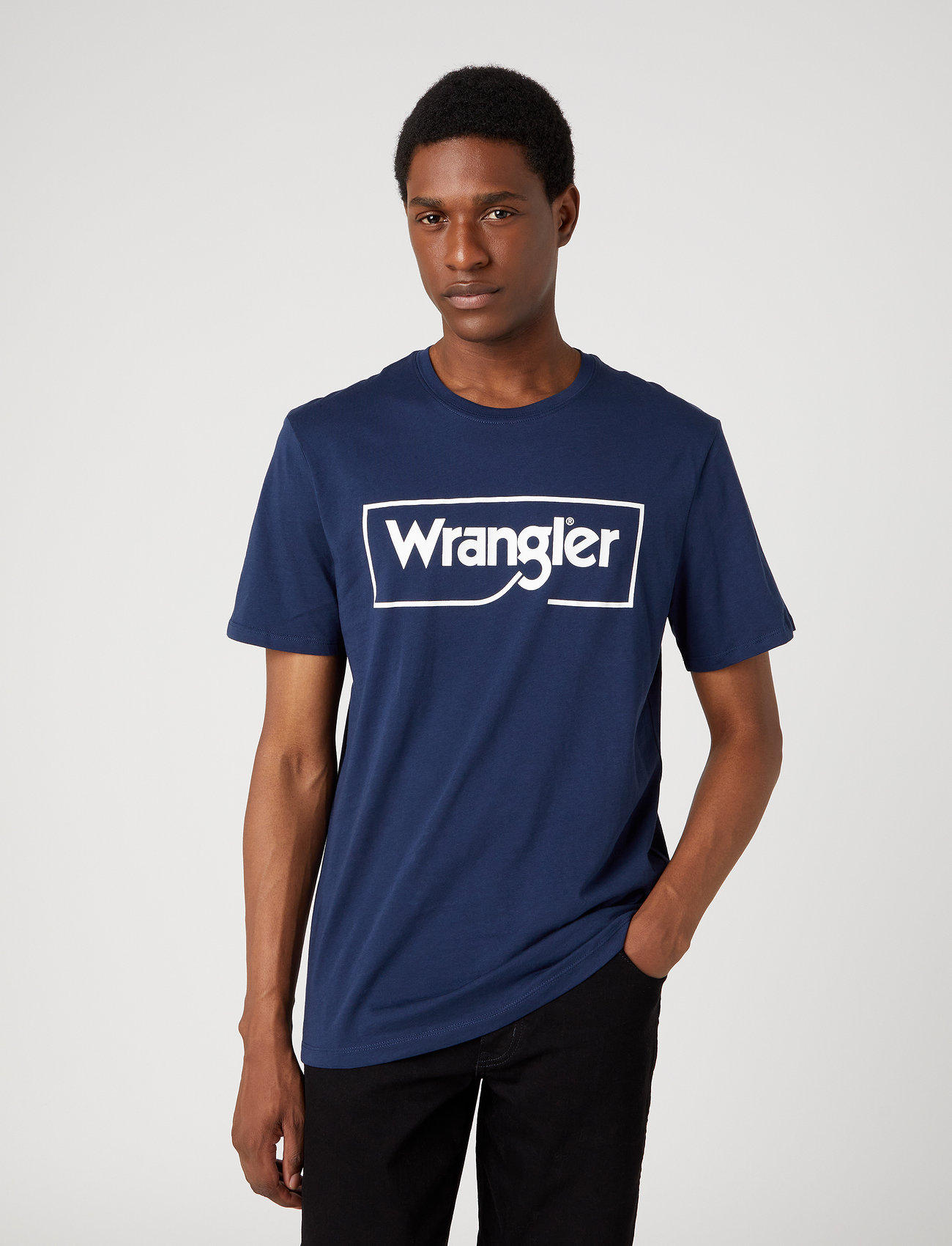 Wrangler Frame Logo Tee - T-Shirts 