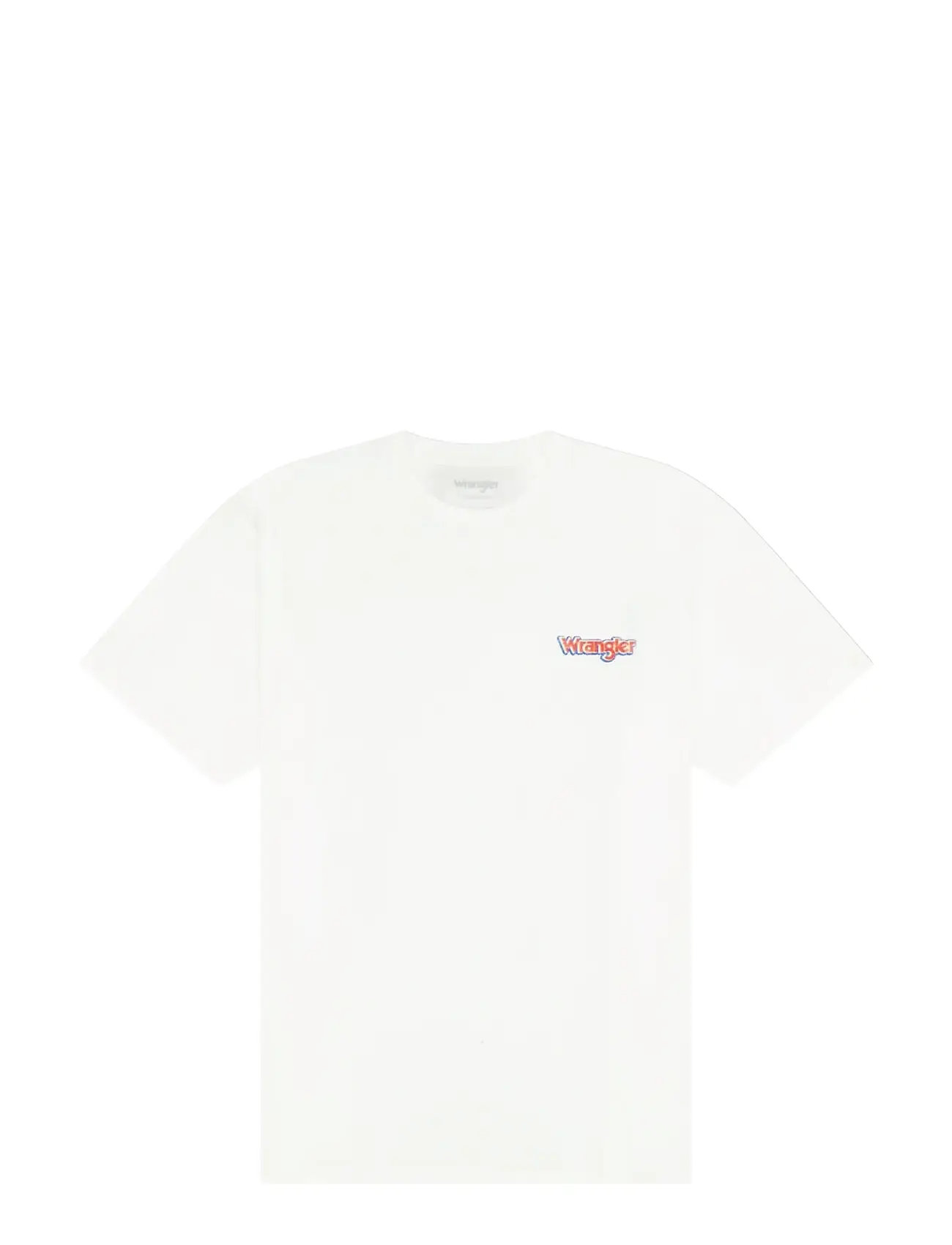 WRANGLER Graphic Tee Cream - Lx00 - Herren