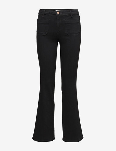 FLARE - flared jeans - retro black