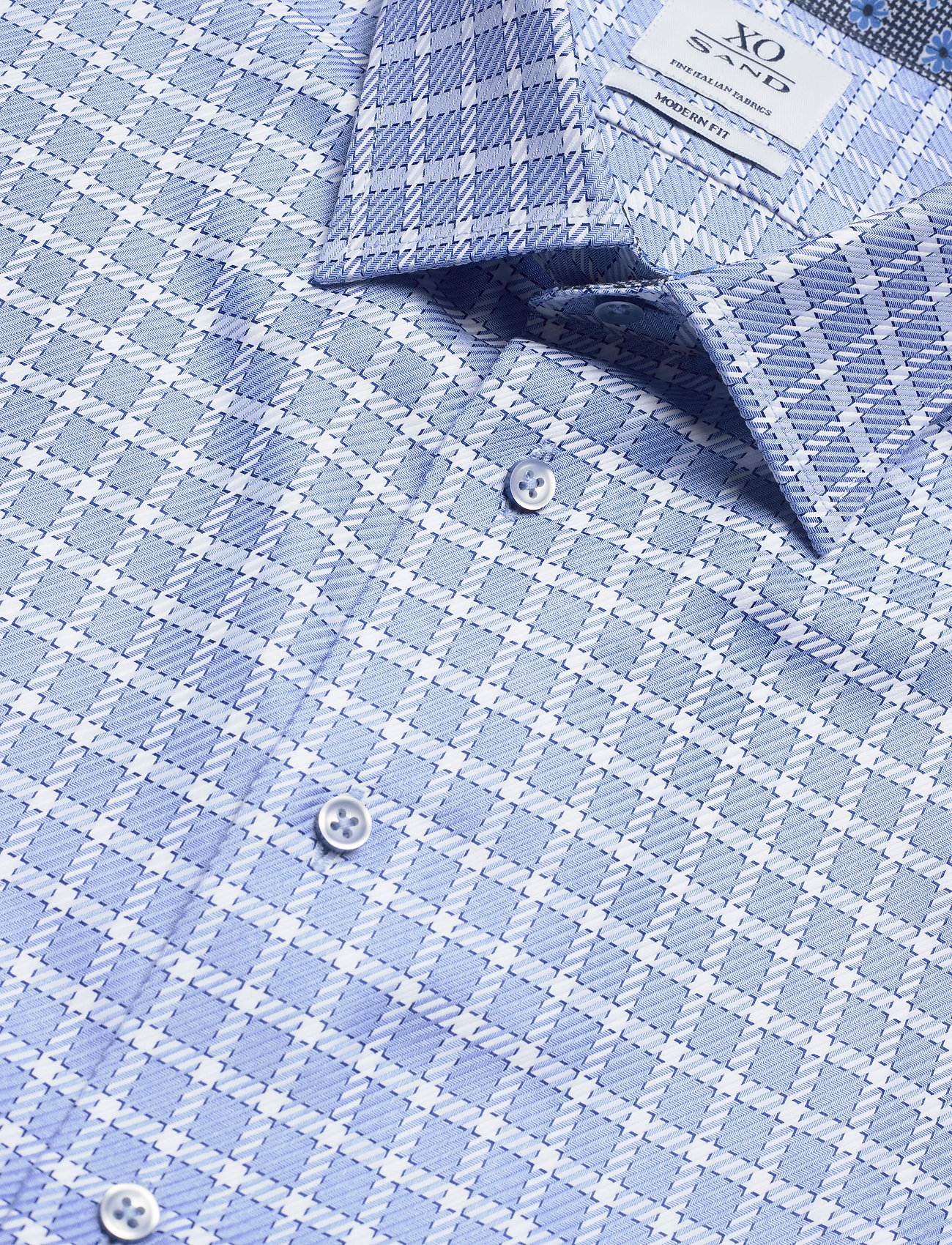 XO Shirtmaker by Sand Copenhagen - 8658 Details - Gordon SC - blue - 4