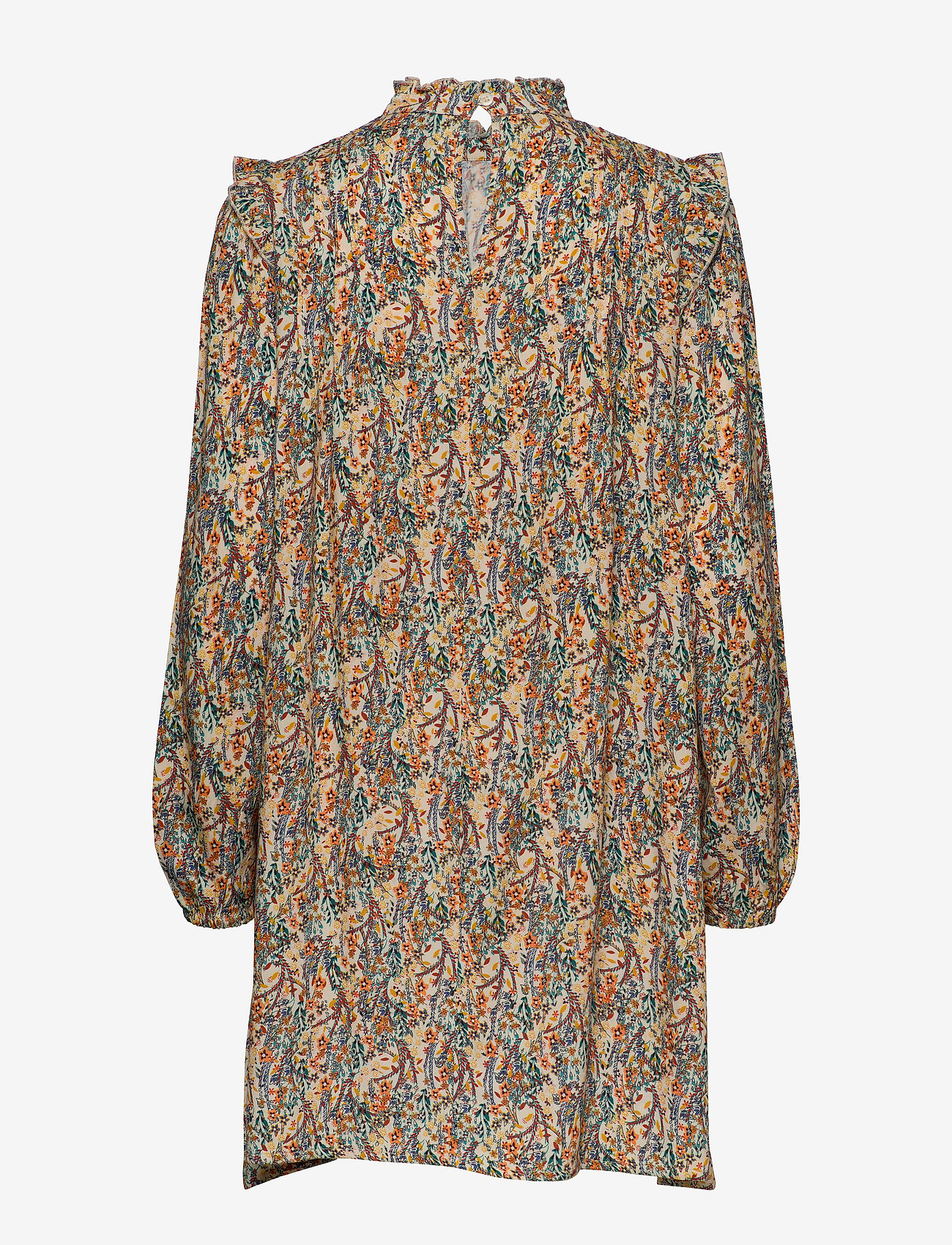 Yasline Ls Short Dress D2d (Creme) (524.25 kr) YAS Brown Genser Y.A.S Kjoler - Dameklær er billig