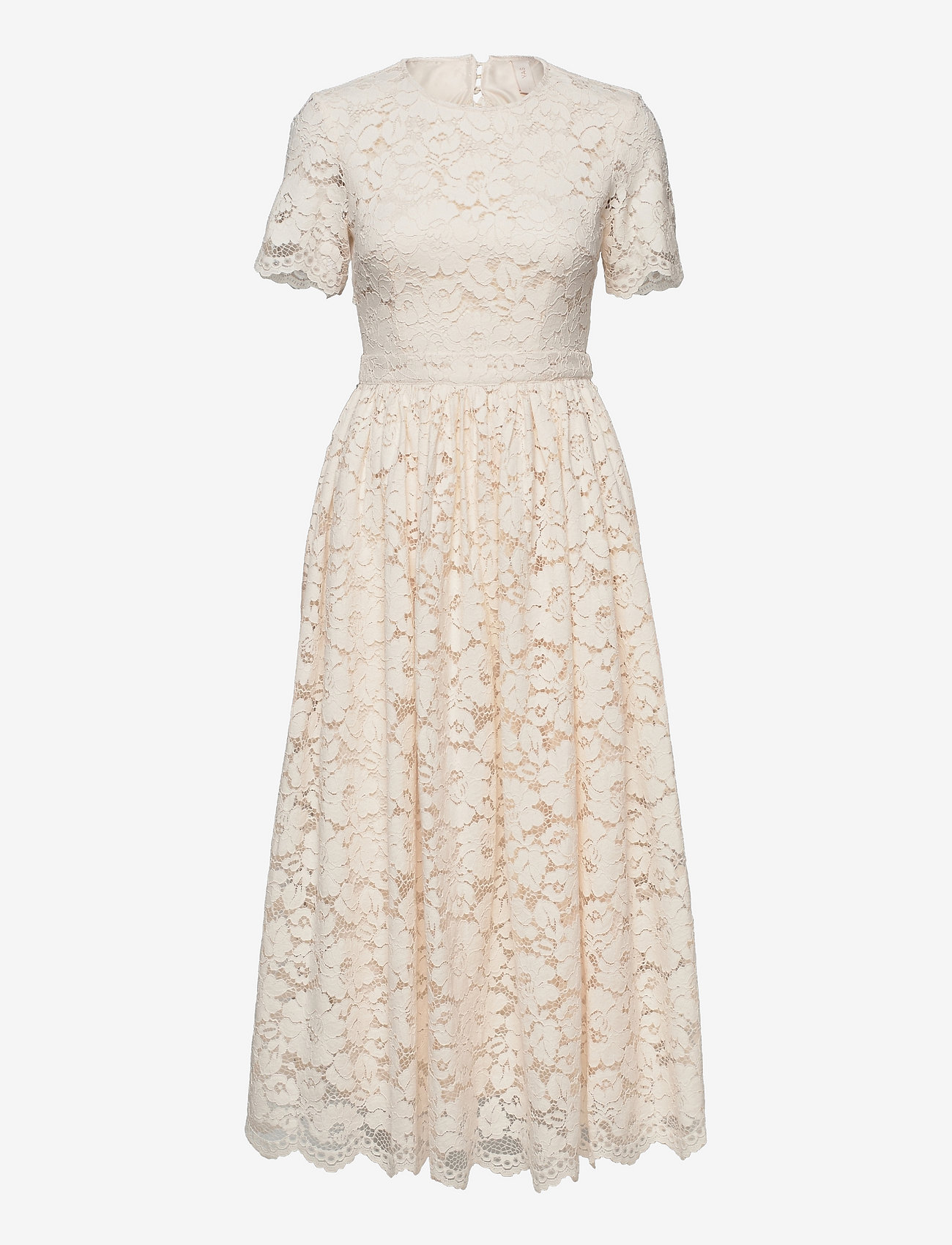 YAS - YASKAT SS LONG DRESS - CELEB - sukienki koktajlowe - antique white - 1