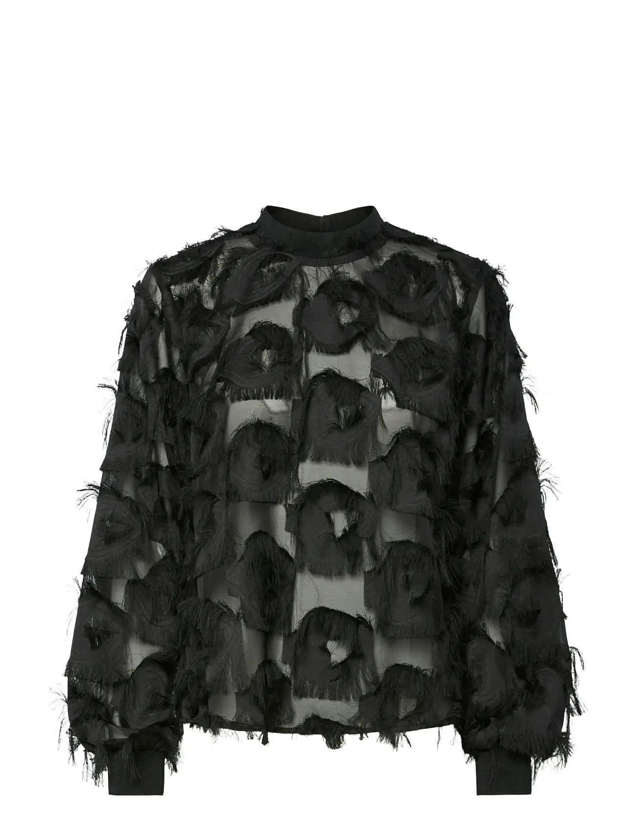 YAS Yasdio Ls Oberteil Schwarz - 38 - Damen